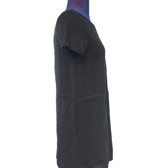 Lulus‎ Black Open V-Back Dress Cap Short Sleeve Size XS Women's - Picture 3 of 7